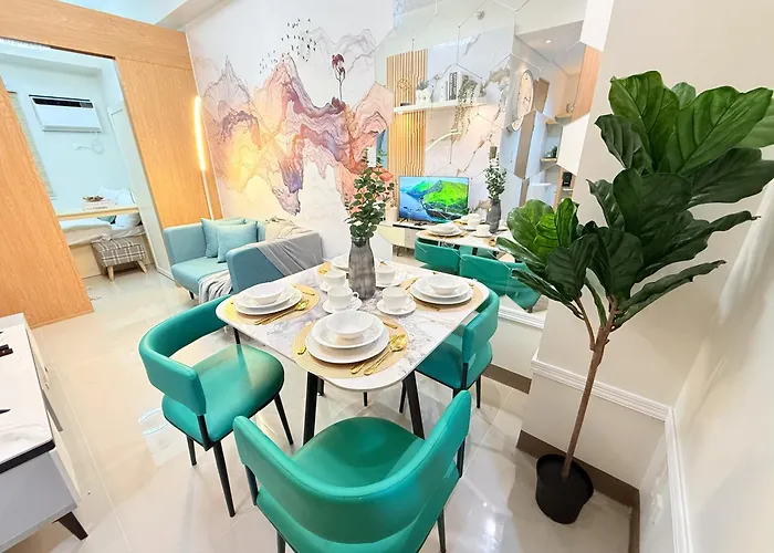 Apartamento Bright Unit At Bloom Near Naia L Wifi Netflix Bloom B02-0803 Manila